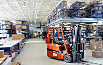PSA parts magazijn