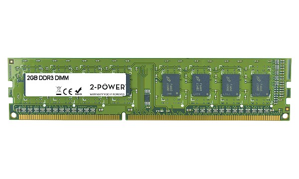 2GB MultiSpeed 1066/1333/1600 MHz DIMM