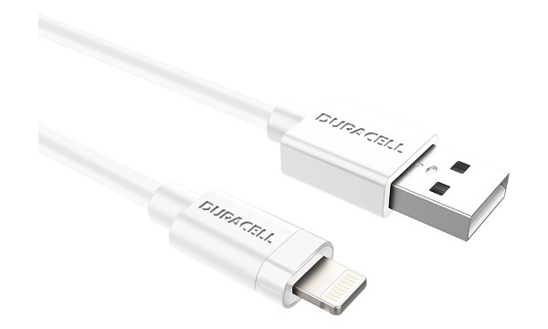 Duracell 2 meter USB-A naar Lightning-kabel