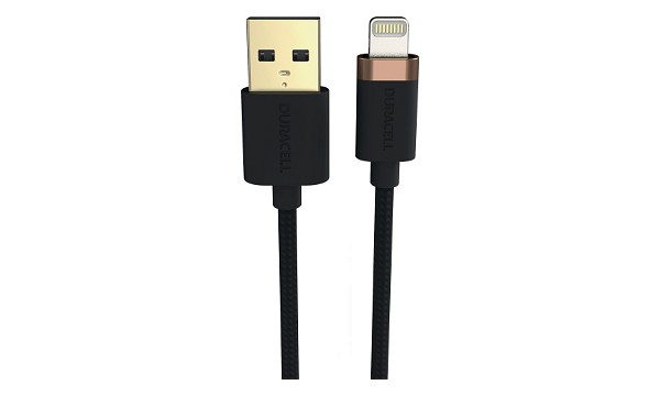 Duracell 2 meter USB-A naar Lightning-kabel