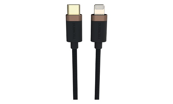 Duracell 1m USB-C naar Lightning kabel