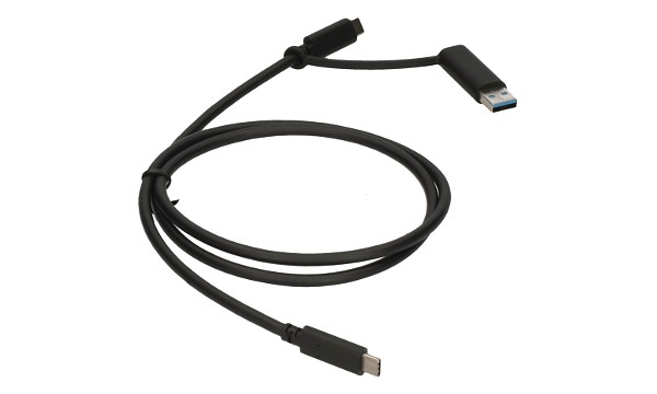 1M USB-C to USB-C/A Cable 5A