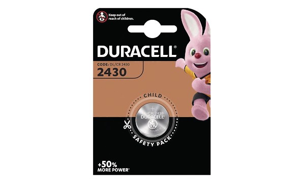 Duracell knoopcel DL2430 / CR2430 3V lithium (1 st)