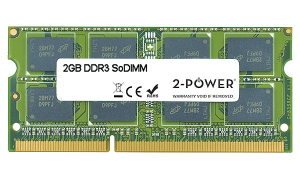 TravelMate 5760ZG-B954G50Mnsk 2 GB MultiSpeed 1066/1333/1600 MHz SoDIMM