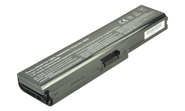 Satellite T135-S1310WH Batterij (6 cellen)