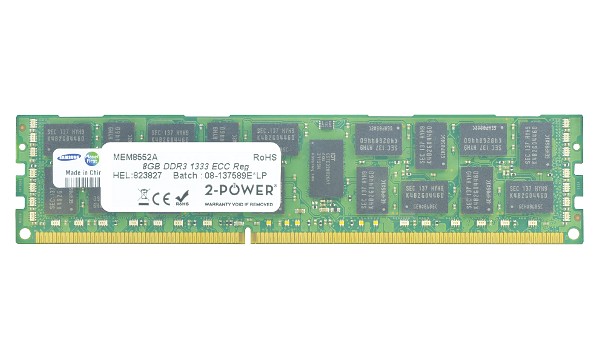 ProLiant DL385p Gen8 Maximized Cons 8GB DDR3 1333MHz ECC RDIMM 2Rx4 LV
