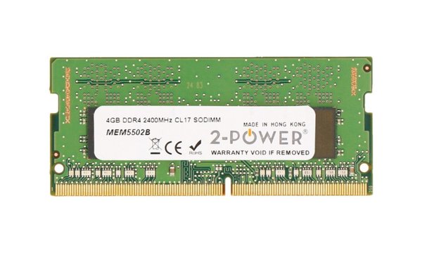 Pavilion Power 15-cb059nr 4GB DDR4 2400MHz CL17 SODIMM