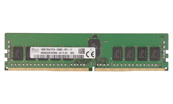 ProLiant ML350 Gen10 Sub-Entry 16GB 2666MHz ECC Reg RDIMM CL19