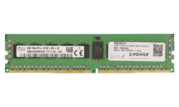 ProLiant BL460c Gen9 Performance 8GB DDR4 2133MHz ECC RDIMM