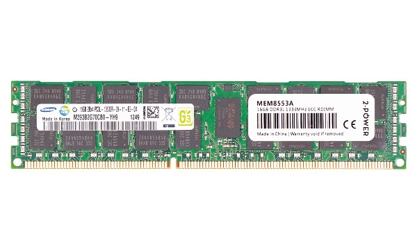 ProLiant SL230s Gen8 Base 1U Right 16 GB DDR3 1333MHz RDIMM LV