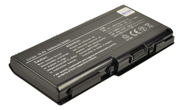 Qosmio X505-Q850 Batterij (6 cellen)