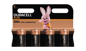 Duracell Plus Power C-cel alkaline (4 st)