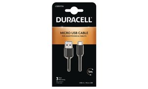 Duracell 1m USB-A naar Micro USB Kabel