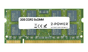 2GB MultiSpeed 533/667/800 MHz DDR2 SoDIMM