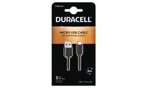 Duracell 2m USB-A naar Micro USB Kabel