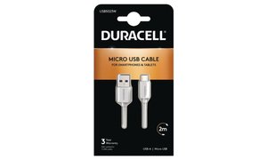 Duracell 2m USB-A naar Micro USB Kabel