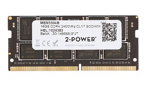 16GB DDR4 2400MHz CL17 SODIMM