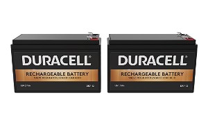 Duracell Dual 12V 7Ah Battery Kit