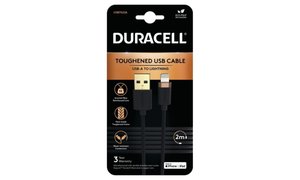 Duracell 2 meter USB-A naar Lightning-kabel