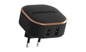 Duracell Dubbele 24W USB-A Lader