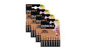 Duracell Plus 32x AAA speciale aanbieding Pack