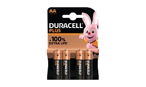 Duracell Plus Power AA alkaline (4 st)