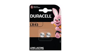 Duracell knoopcel LR43 1,5V alkaline (2 st)