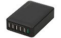 USB-oplaadstation met meerdere poorten, 10 A Max